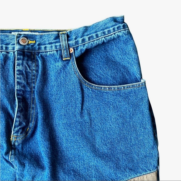 Columbia Sz 34 X 31 Brush Guard Reinforced Canvas Denim Hunting Jeans Pants - Picture 4 of 11